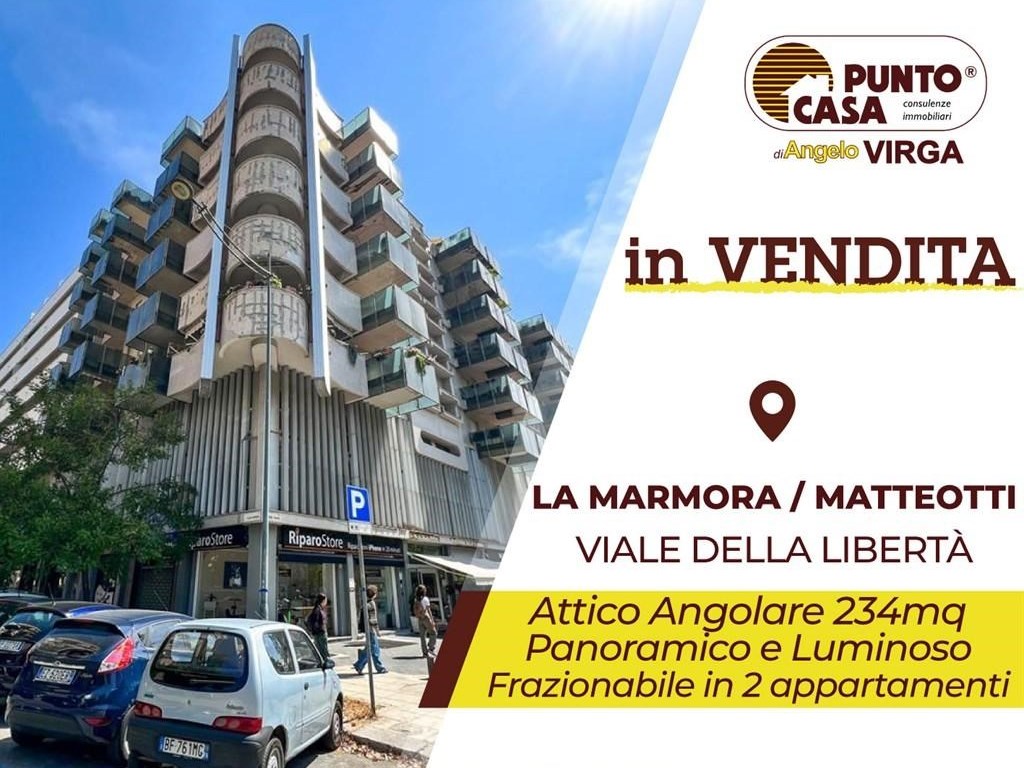Appartamento in vendita a Palermo via Libertà 193