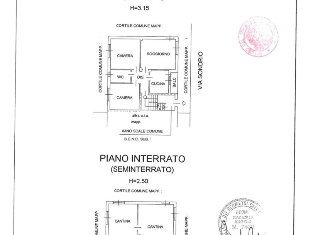 Villa Bifamiliare in vendita a Cusano Milanino via sondrio 8