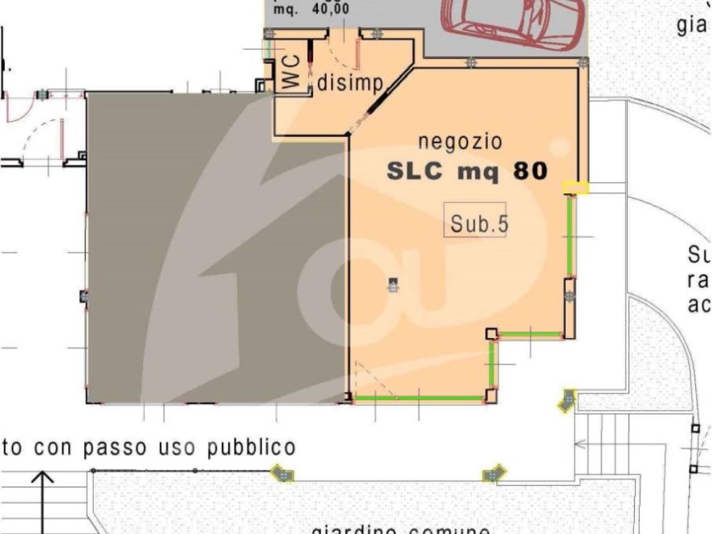 Negozio in vendita a Laveno-Mombello piazza Vittorio Veneto, 1