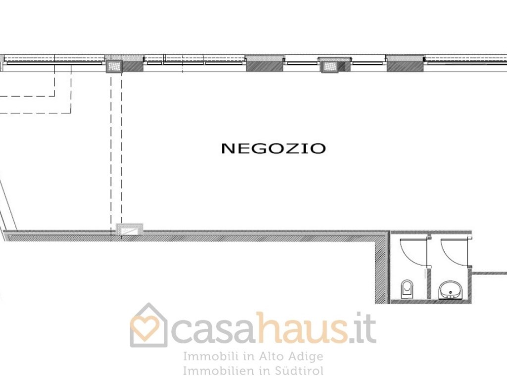 Negozio in vendita a Bolzano keiserau