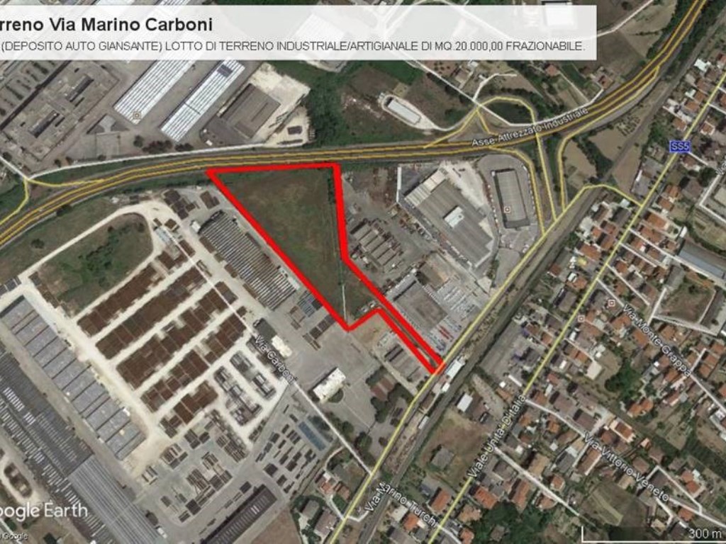 Terreno Industriale in vendita a Chieti via Marino Carboni