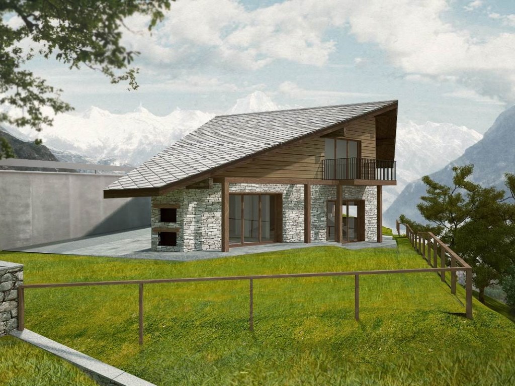 Terreno Edificabile in vendita ad Aosta chiou