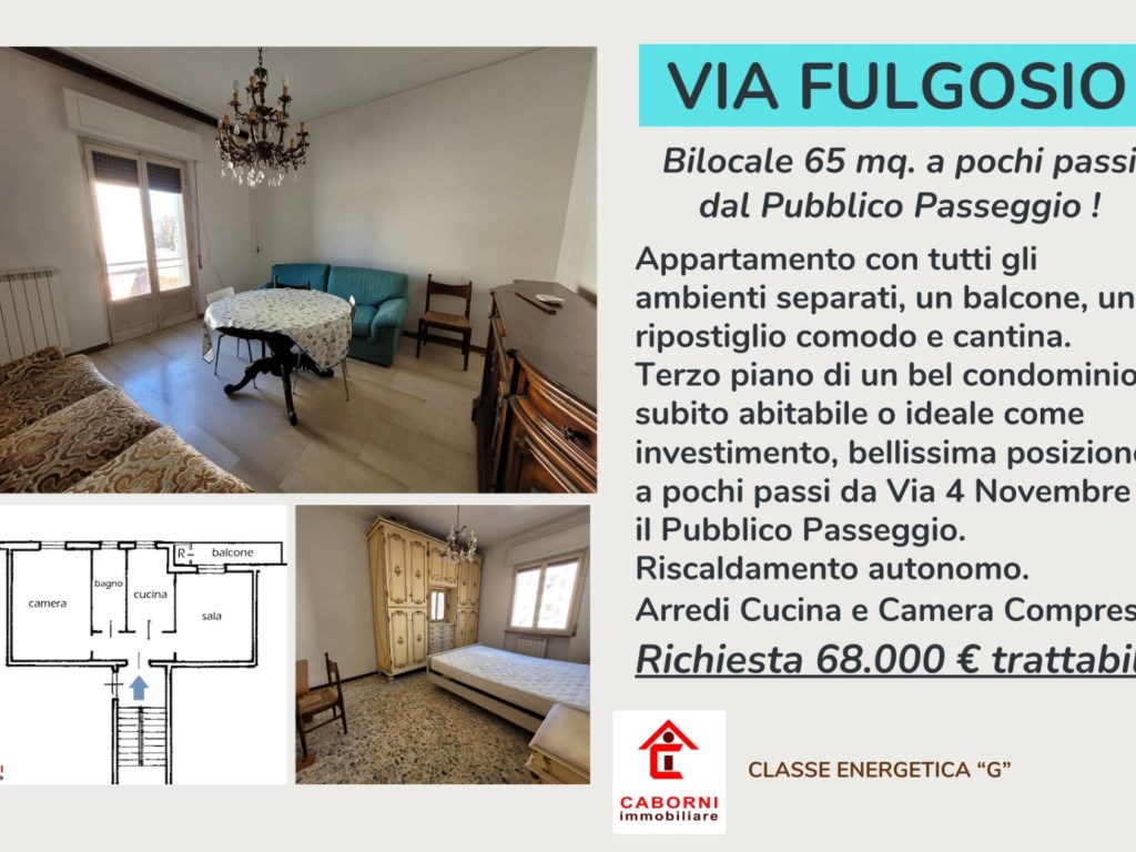Appartamento in vendita a Piacenza via Fulgosio