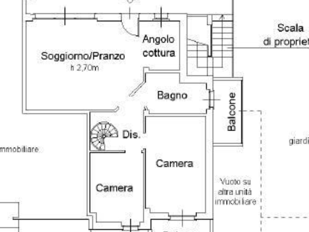 Appartamento in vendita a Rivolta d'Adda via Calabresi 39