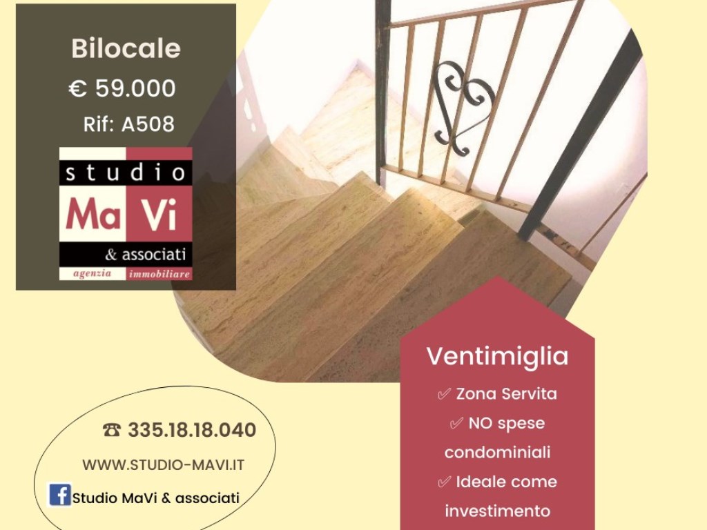 Appartamento in vendita a Ventimiglia via Garibaldi