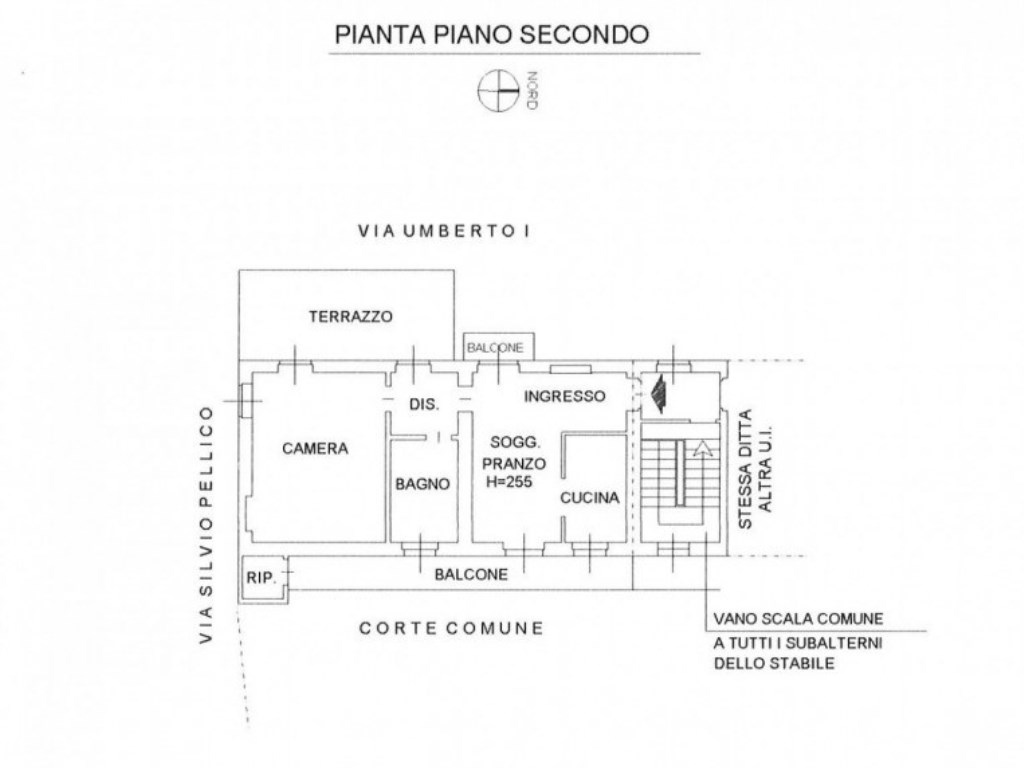 Appartamento in vendita a Rovasenda via Umberto I n.28