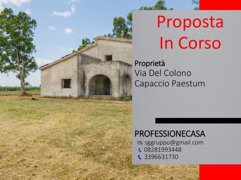 Villa in vendita a Capaccio Paestum capaccio Paestum Del Colono,0