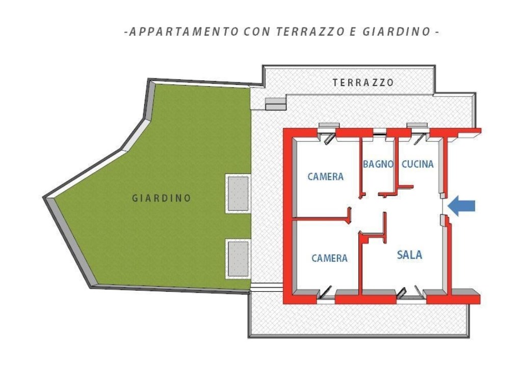 Appartamento in vendita a Torriglia via Mario Costa, 41